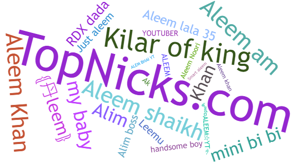 Nicknames for Aleem