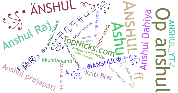 Nicknames for Anshul