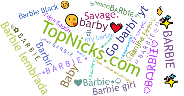 Nicknames for Barbie