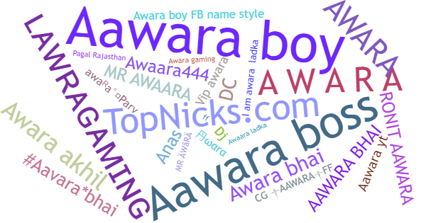 Nicknames for Awara