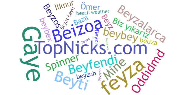 Nicknames for Beyza