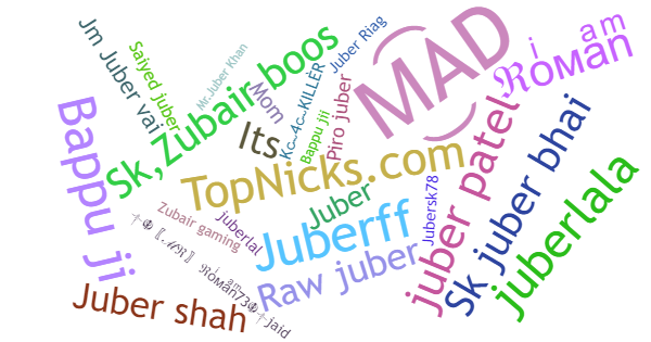 Nicknames for Juber