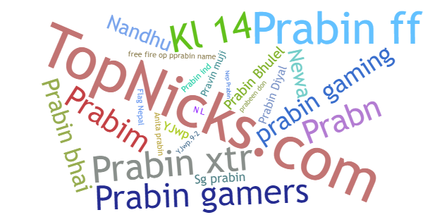 Nicknames for Prabin