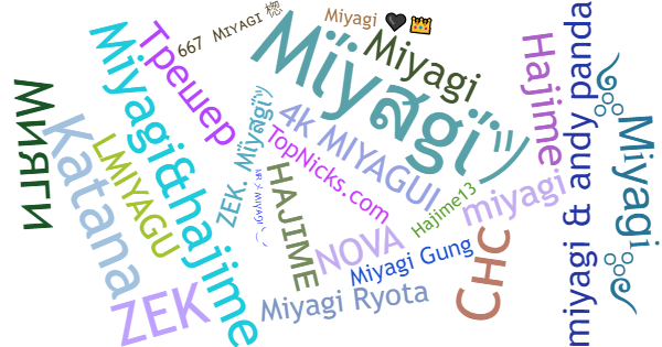 Nicknames for Miyagi