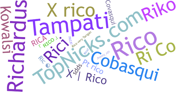 Nicknames for RiCo