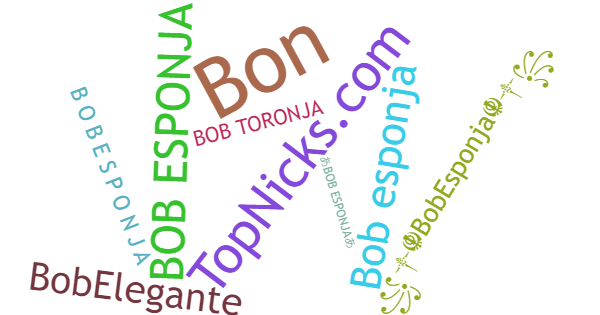 Nicknames for Bobesponja