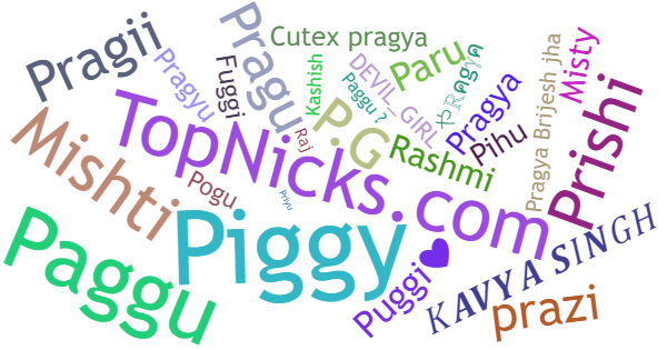 Nicknames for Pragya