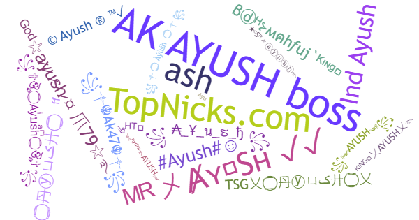 Nicknames for Ayush