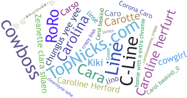 Nicknames for Caroline