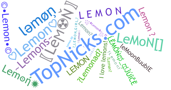 Nicknames for Lemon