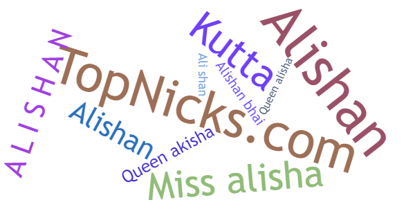 Nicknames for Alishan