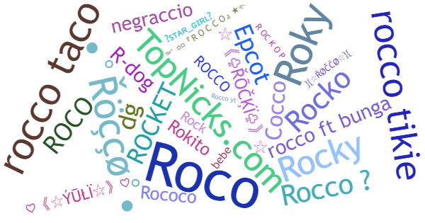 Nicknames for Rocco