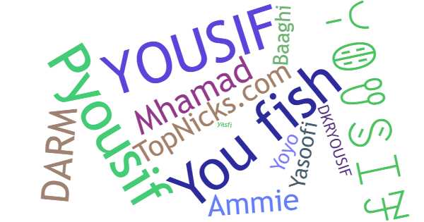 Nicknames for Yousif