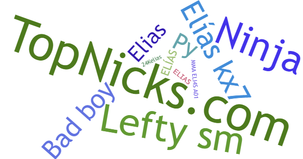 Nicknames for EliasGod