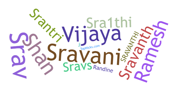 Nicknames for Sravanthi