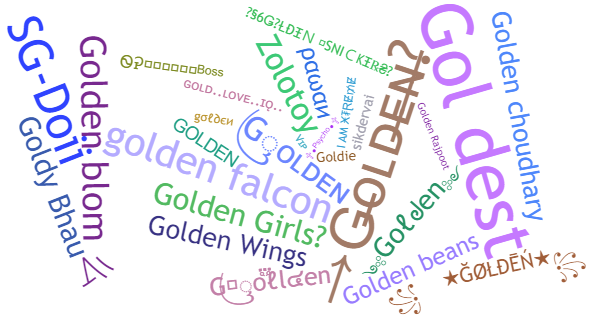 Nicknames for Golden