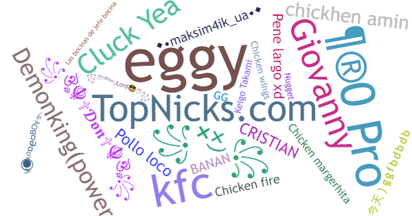 Nicknames for Chicken