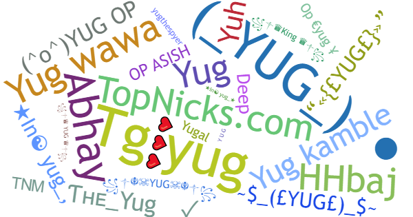 Nicknames for Yug