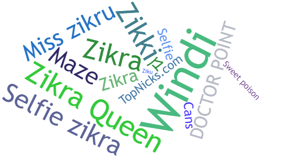 Nicknames for ZIKRA