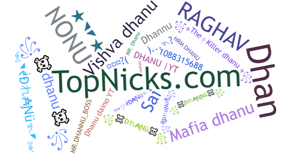 Nicknames for Dhanu