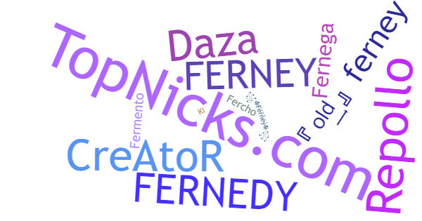 Nicknames for Ferney