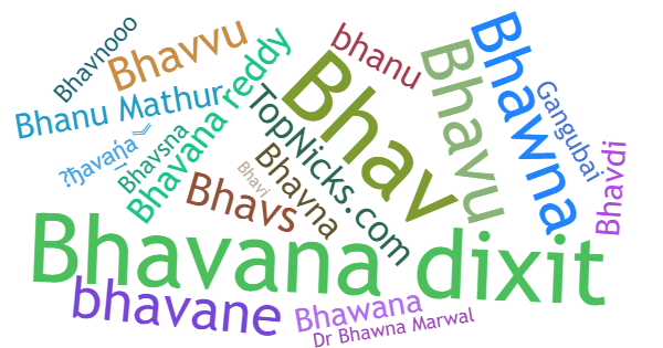 Nicknames for Bhavana