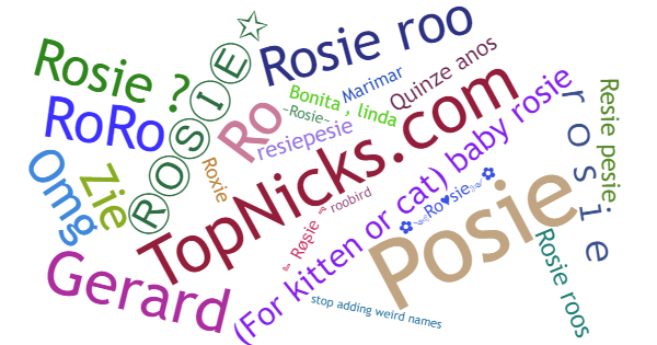 Nicknames for Rosie