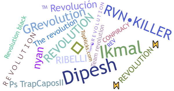 Nicknames for Revolution