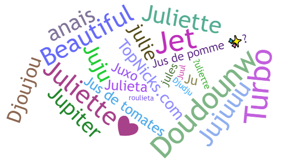 Nicknames for Juliette