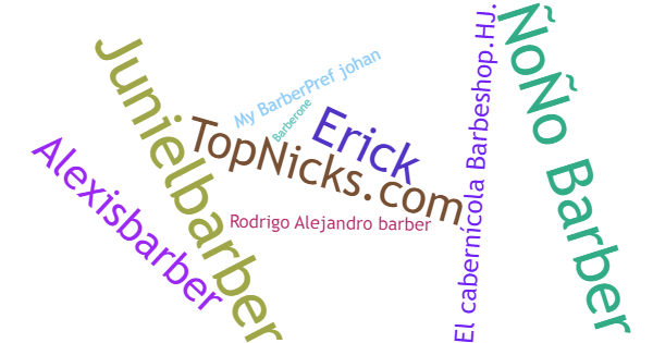 Nicknames for Barbero