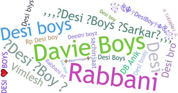 Nicknames for Desiboys