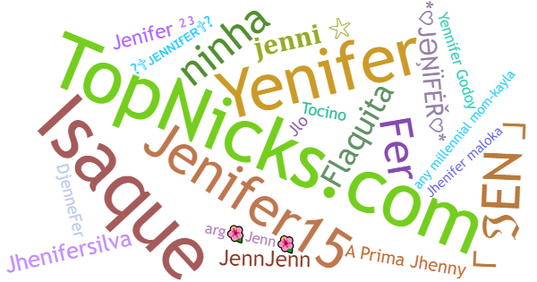 Nicknames for Jennifer