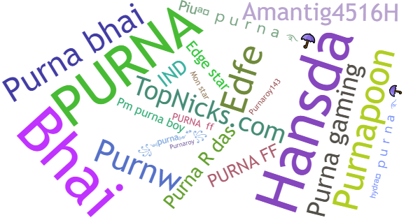 Nicknames for Purna