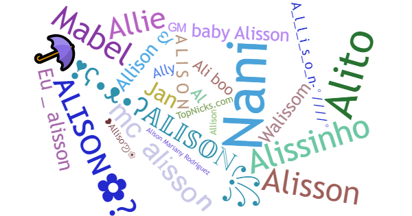 Nicknames for Alison