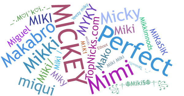 Nicknames for Miki