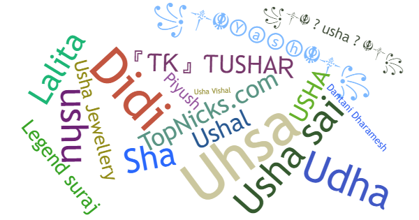 Nicknames for Usha