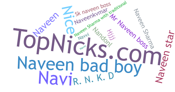 Nicknames for Naveenkumar