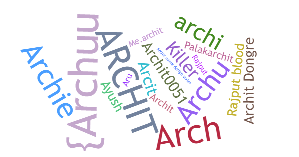 Nicknames for Archit