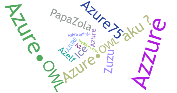 Nicknames for Azure