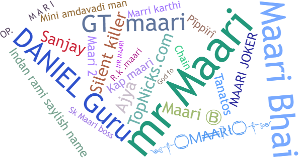 Nicknames for Maari