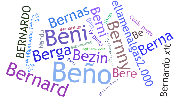 Nicknames for Bernardo