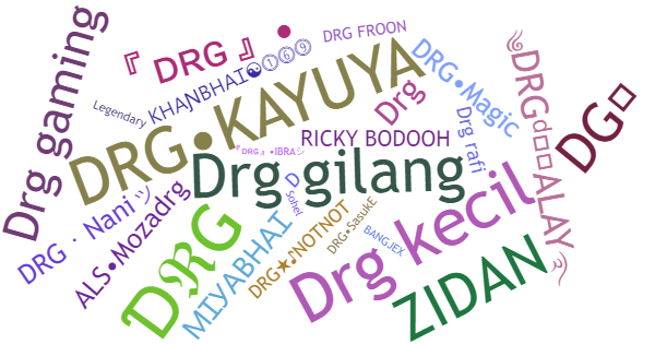 Nicknames for DRG