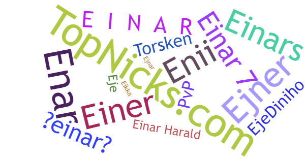 Nicknames for Einar