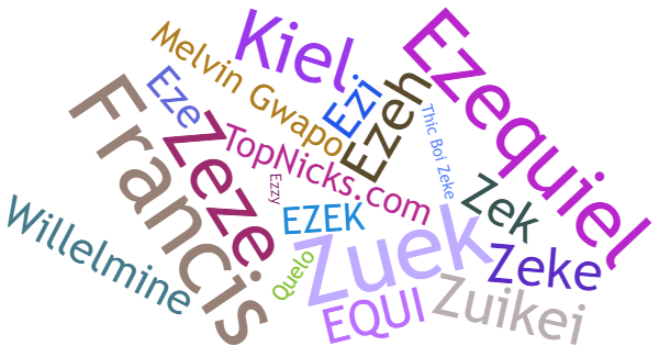 Nicknames for Ezekiel