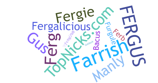 Nicknames for Fergus