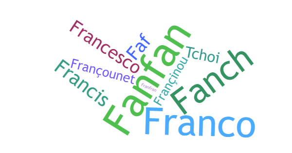 Nicknames for Francois