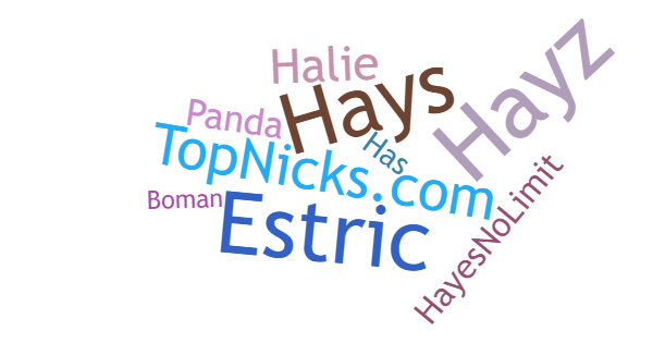 Nicknames for Hayes