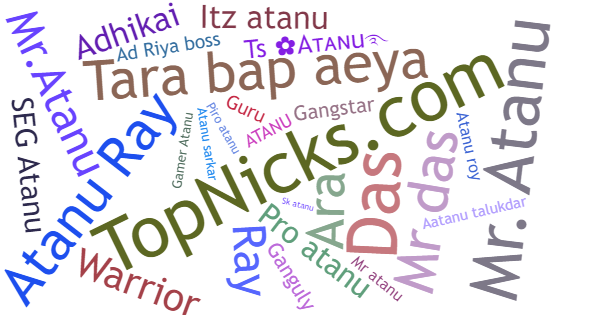 Nicknames for Atanu