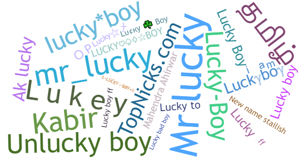 Nicknames for Luckyboy