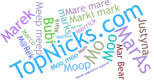 Nicknames for Marek